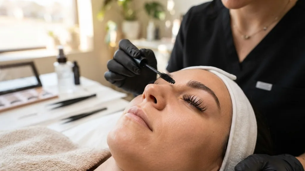 can i wear mascara with a lash lift