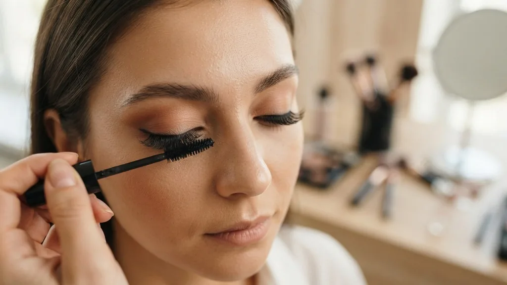 can you put mascara on fake eyelashes