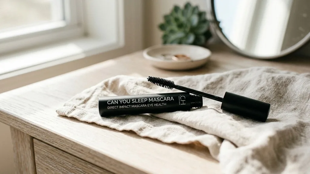 can you sleep with mascara on