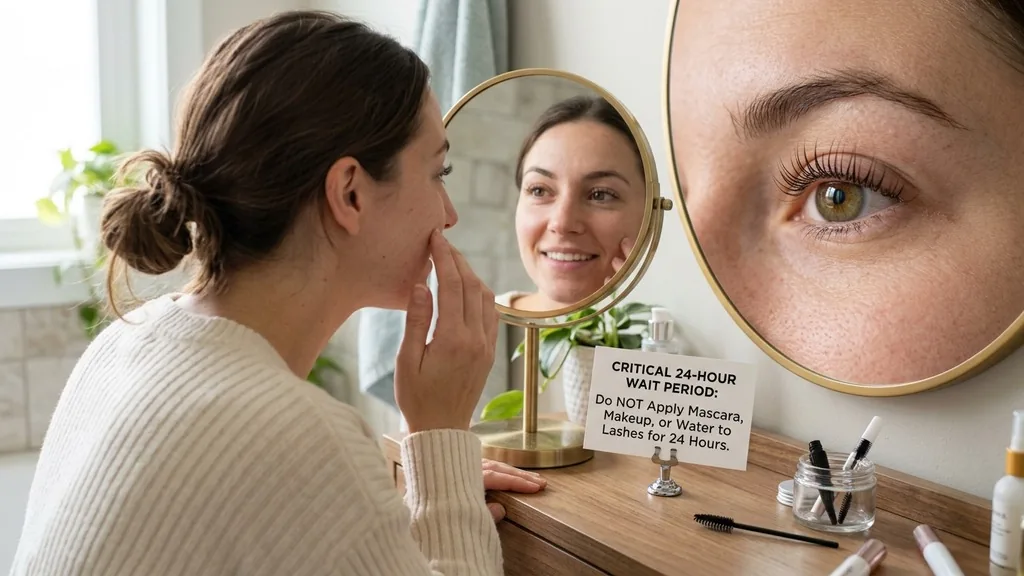 can you wear mascara after a lash lift