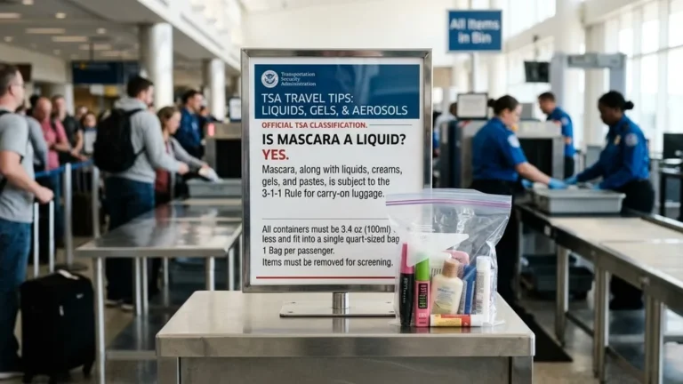 does tsa consider mascara a liquid