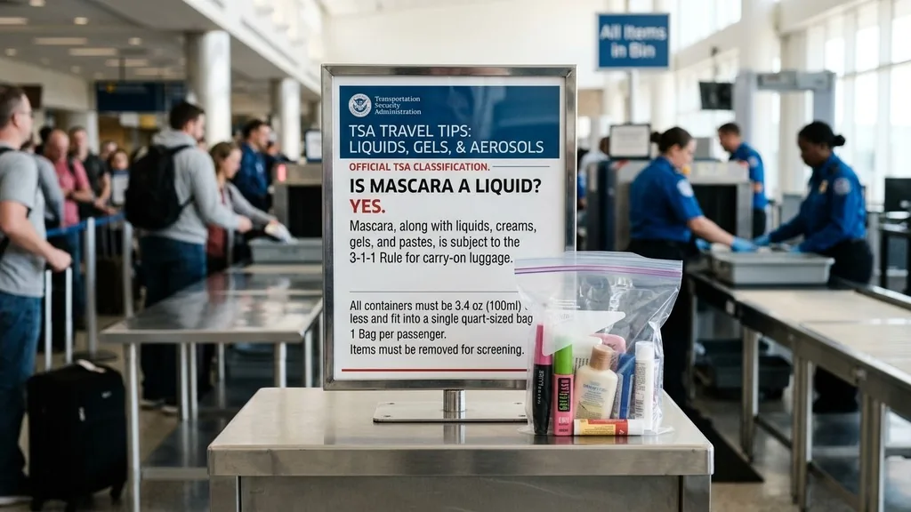 does tsa consider mascara a liquid