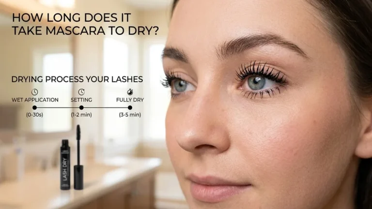how long does it take for mascara to dry