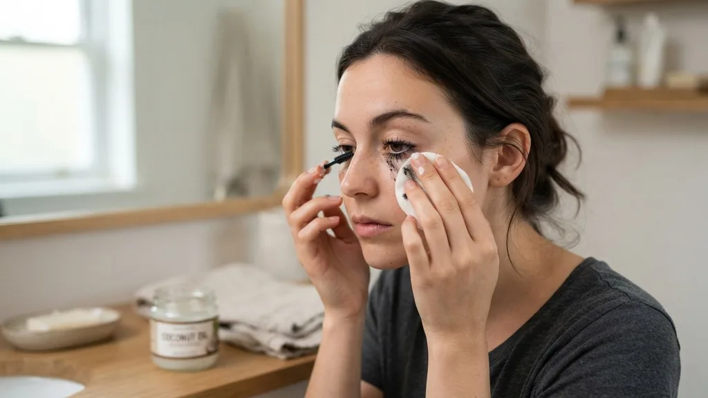 how to get mascara off without makeup remover