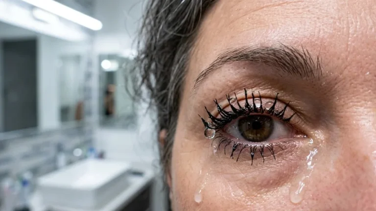 how to get waterproof mascara off with water