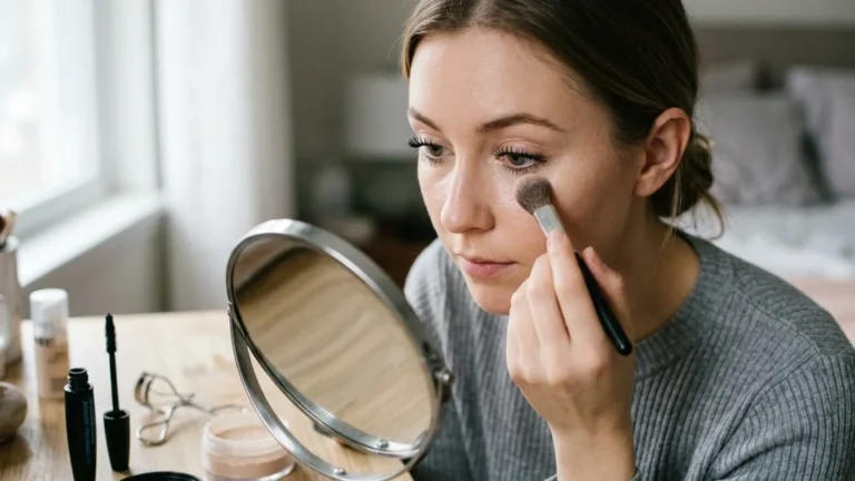 how to prevent mascara from smudging under eyes