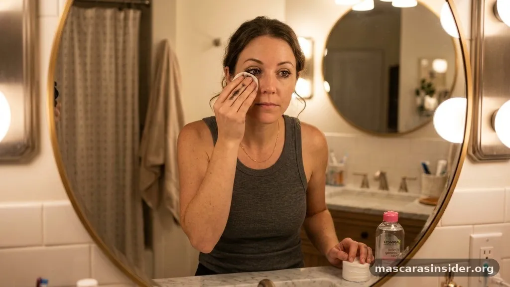 how to remove mascara