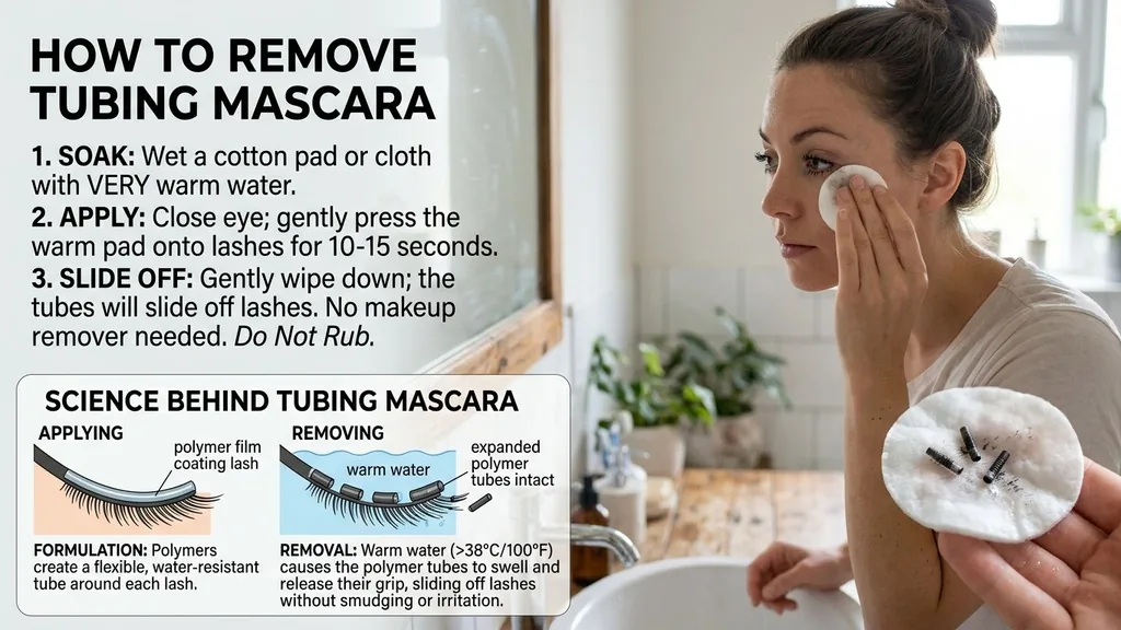 how to remove tubing mascara