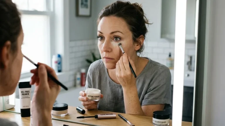 how to stop mascara from smudging under eyes