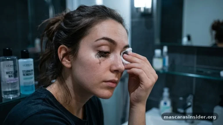 how to take off waterproof mascara