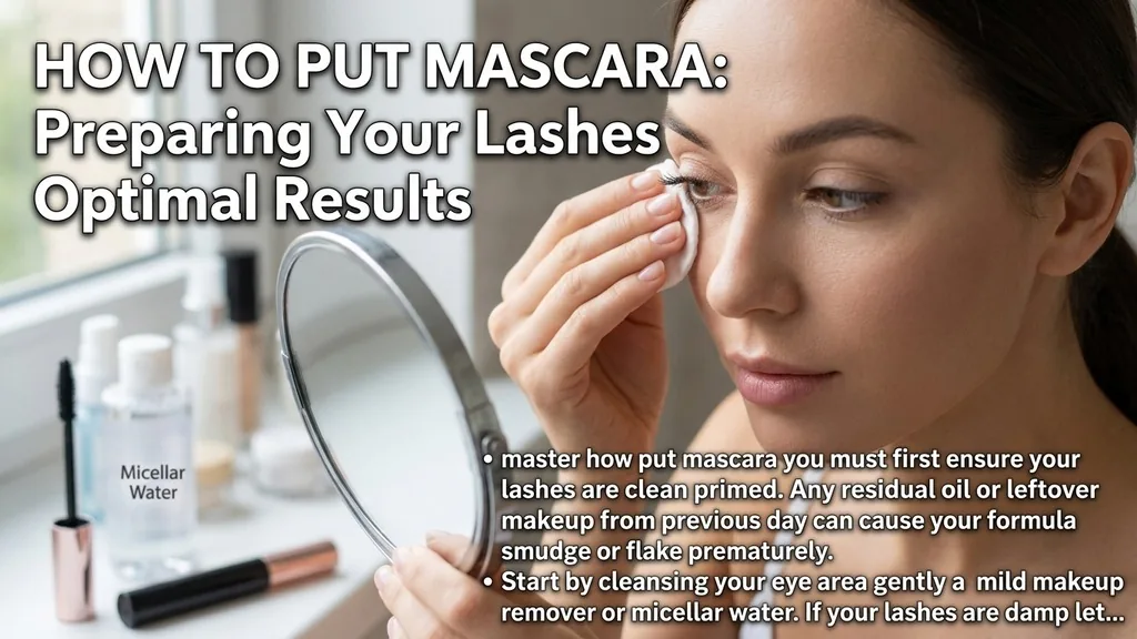 Preparing Your Lashes for Optimal Results - how to put mascara on