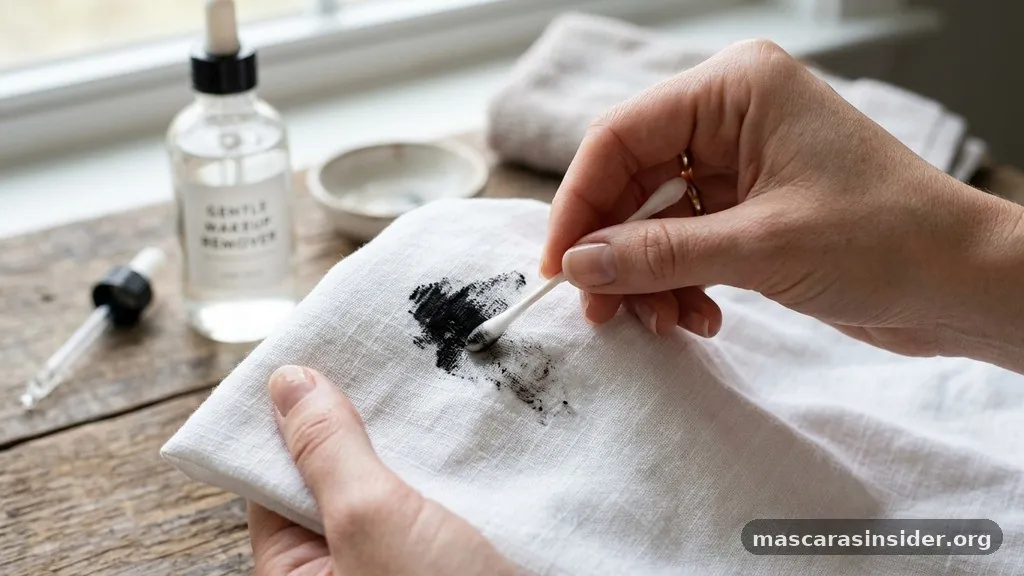 Solutions for Waterproof Mascara, White Clothes, and Dried Marks - how to get mascara out of clothes