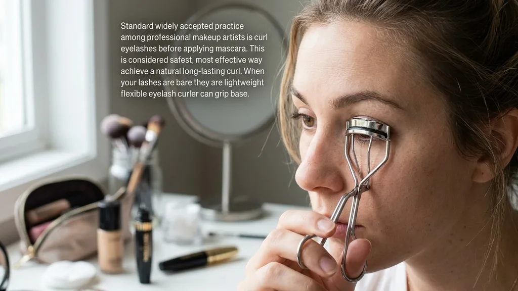 The Case for Curling Before Mascara - do you curl eyelashes before or after mascara