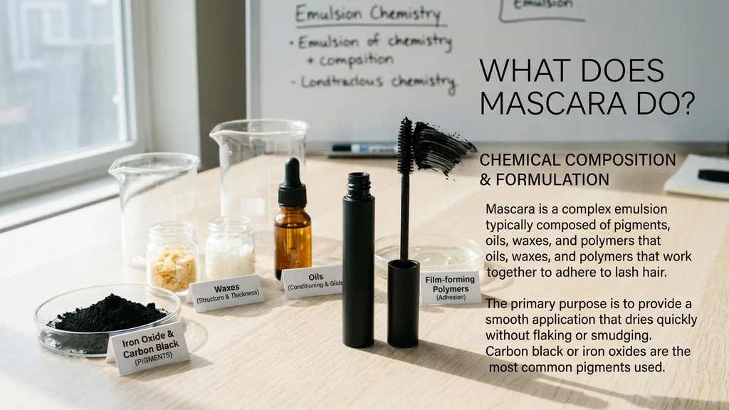 The Chemical Composition and Formulation of Mascara - what does mascara do