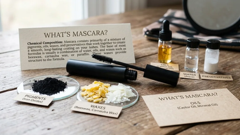 The Chemical Composition of Mascara - whats mascara