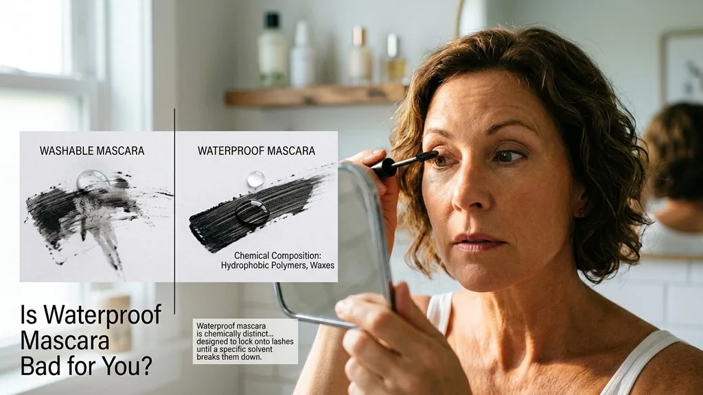 The Chemical Composition of Waterproof Formulas - is waterproof mascara bad for you