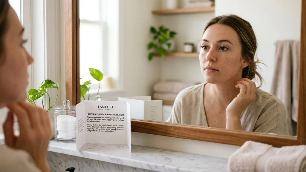 The Critical 24-Hour Waiting Period - can i use mascara after lash lift