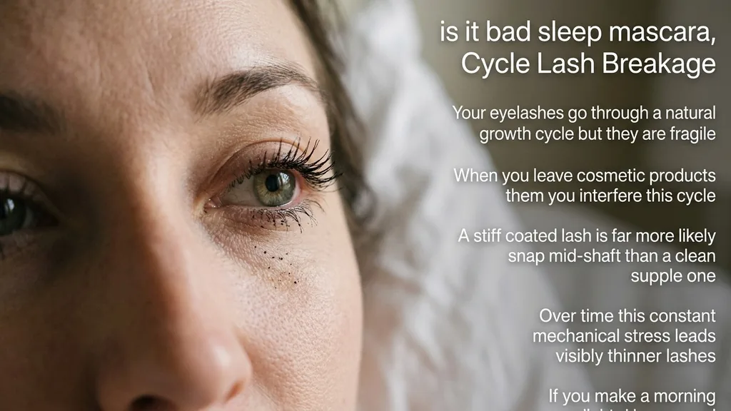 The Cycle of Lash Breakage - is it bad to sleep in mascara