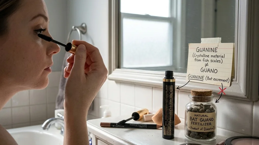 The Linguistic Confusion Between Guanine and Guano - is mascara made of bat poop