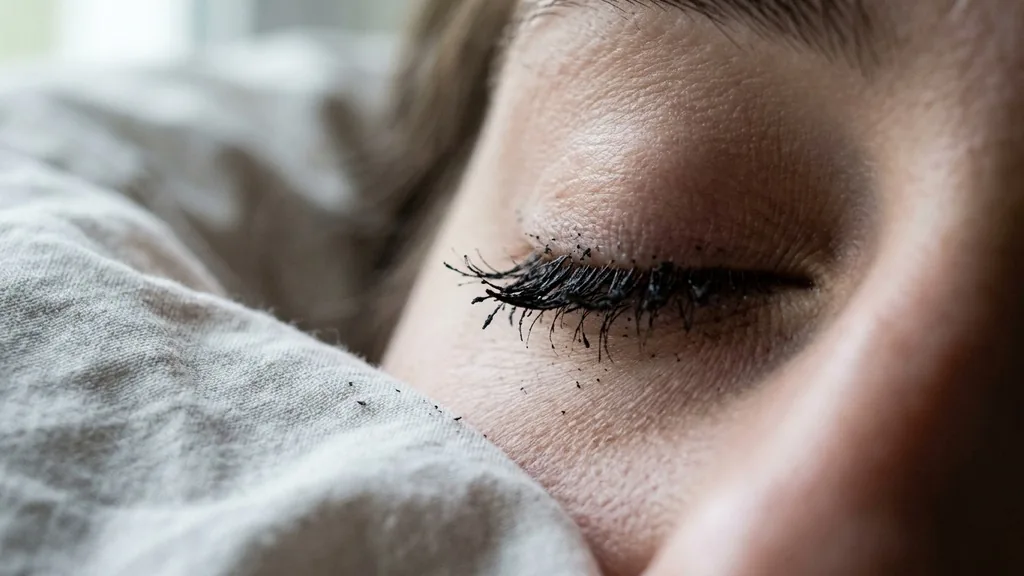 The Physical Toll on Your Eyelashes - what happens if u sleep with mascara