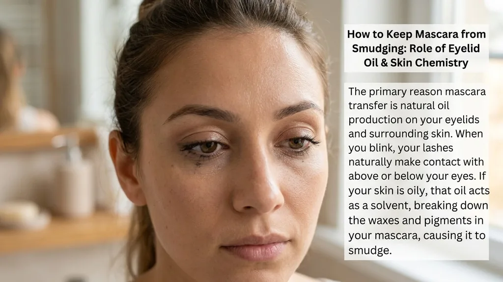 The Role of Eyelid Oil and Skin Chemistry - how to keep mascara from smudging