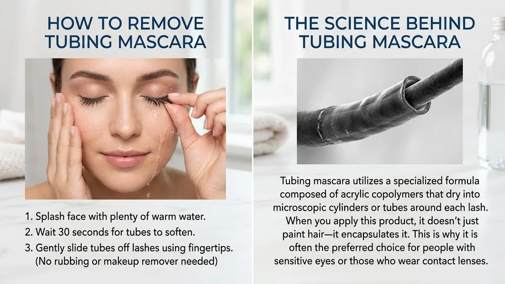 The Science Behind Tubing Mascara - how to remove tubing mascara