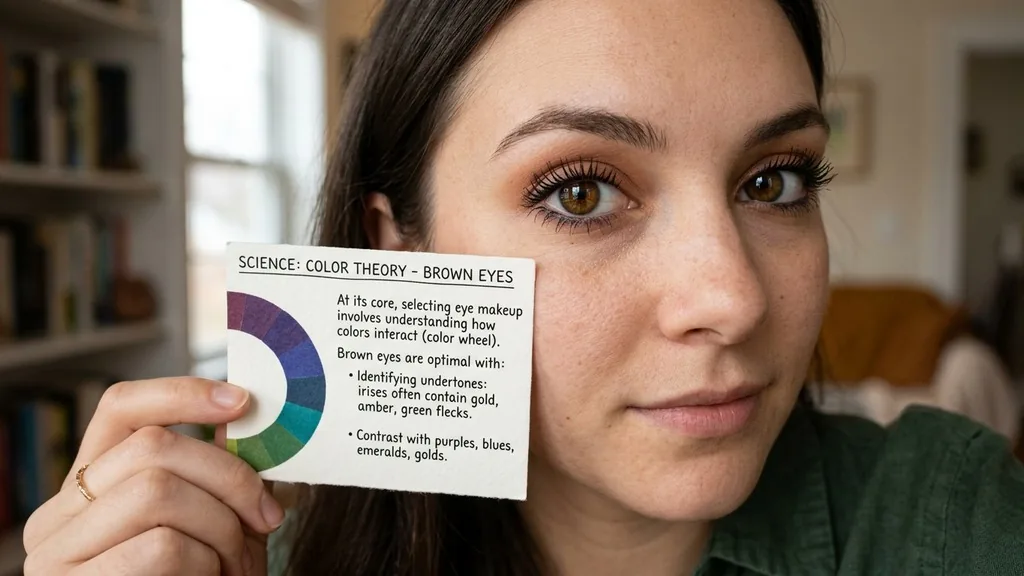 The Science of Color Theory and Brown Eyes - what color mascara for brown eyes