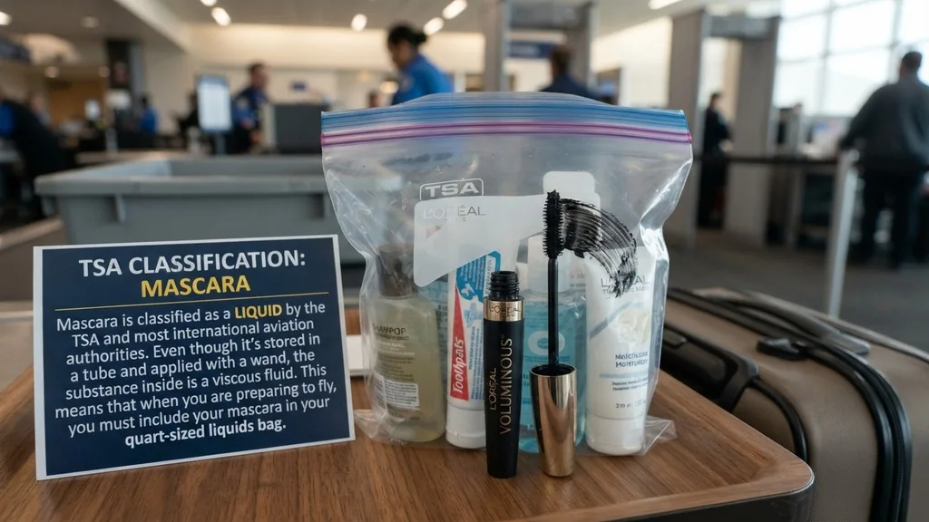 The TSA Classification of Mascara - is mascara a liquid
