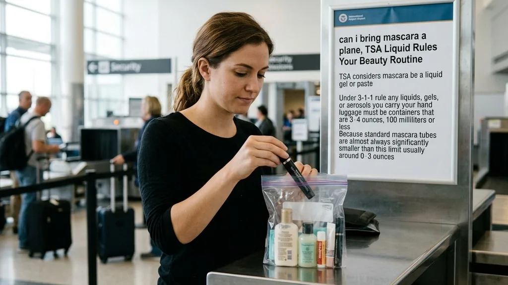 TSA Liquid Rules and Your Beauty Routine - can i bring mascara on a plane
