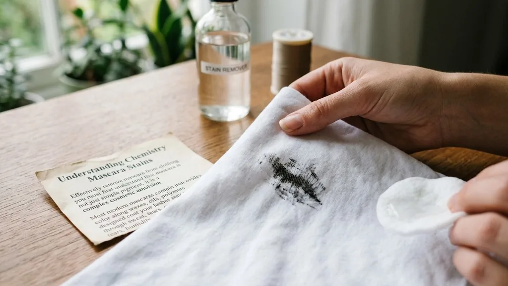 Understanding the Chemistry of Mascara Stains - how to remove mascara from clothing
