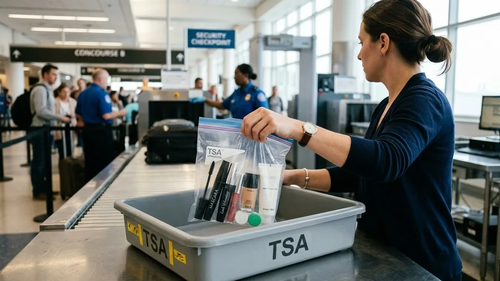 Understanding the TSA Liquid Rule for Makeup - can you take mascara on a plane