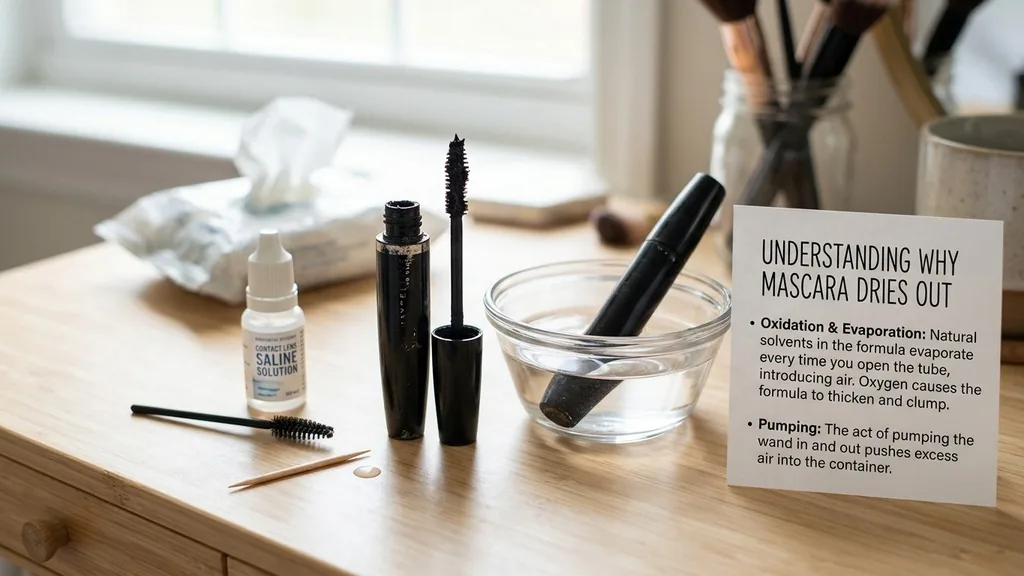 Understanding Why Mascara Dries Out - how to fix dried out mascara