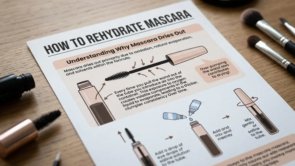 Understanding Why Mascara Dries Out - how to rehydrate mascara
