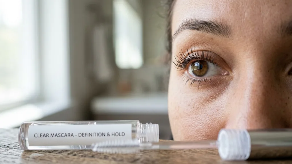 what does clear mascara do