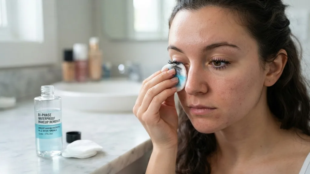 what removes waterproof mascara